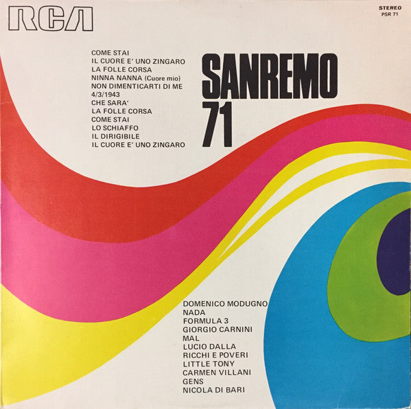 Various - Sanremo 71 (LP)