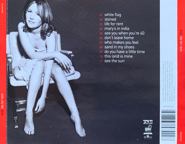 Dido - Life For Rent (CD) - Discogs image 2