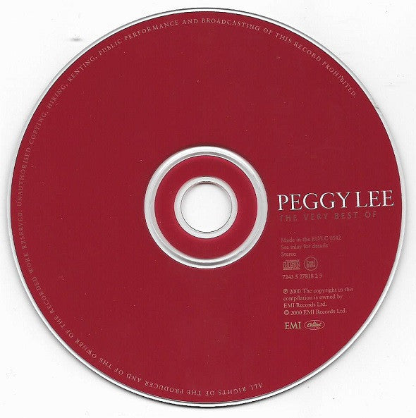 The Very Best Of Peggy Lee - Discogs image 3
