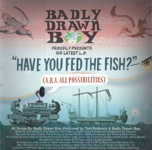 Badly Drawn Boy - Have You Fed The Fish? (CD) - Discogs image 6
