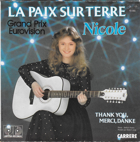 Nicole (2) - La Paix Sur Terre (7") - Discogs image 2