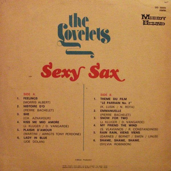 Lovelets, The - Sexy Sax (LP) - Discogs image 2