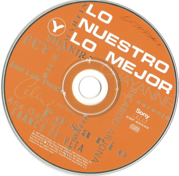 Various - Lo Nuestro Y Lo Mejor (CD) - Discogs image 7