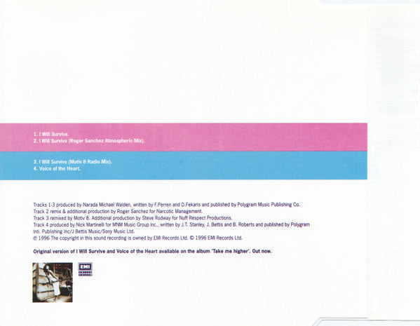 Diana Ross - I Will Survive (CD) - Discogs image 3
