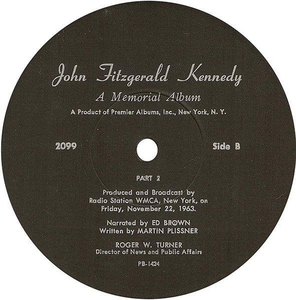 John F. Kennedy - A Memorial Album (LP) - Discogs image 4