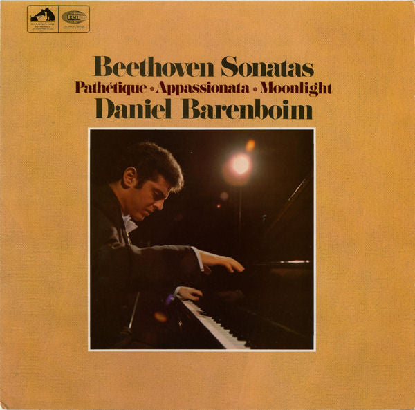 Daniel Barenboim - Beethoven Sonatas: Pathétique ・ Appassionata ・ Moonlight (LP)