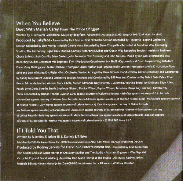 Whitney Houston - My Love Is Your Love (2xCD) - Discogs image 7
