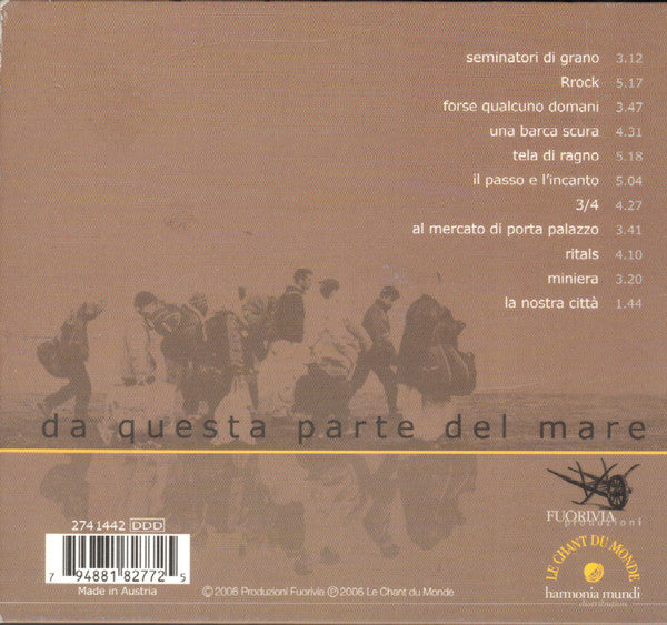 Gianmaria Testa - Da Questa Parte Del Mare (CD) - Discogs image 4