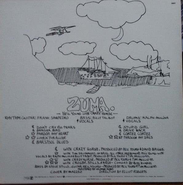 Neil Young With Crazy Horse - Zuma (LP) - Discogs image 2