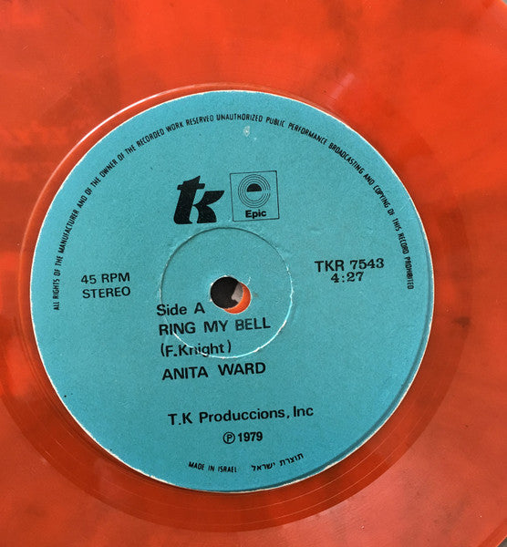 Anita Ward - Ring My Bell (7") - Discogs image 2