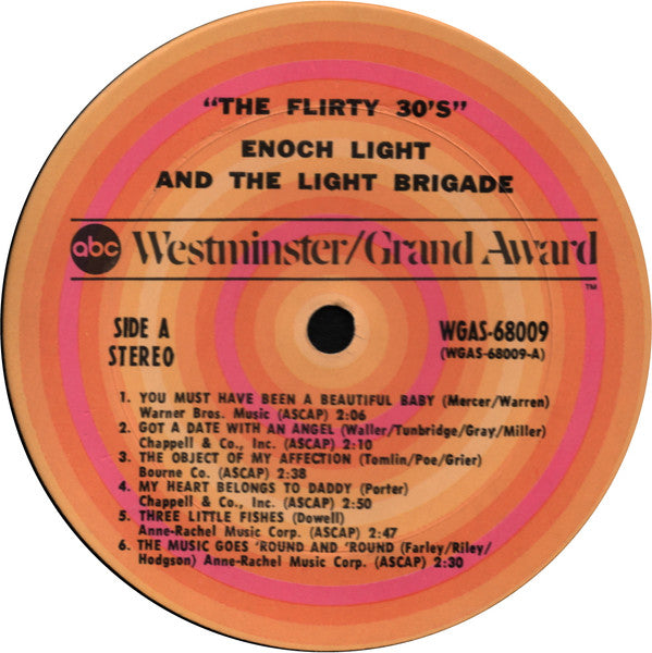 Enoch Light And The Light Brigade - The Flirty 30's (LP) - Discogs image 3