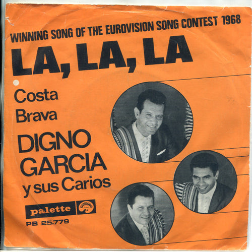 Digno Garcia Y Sus Carios - La, La, La (7")