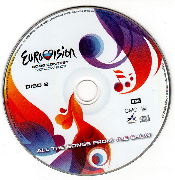 Various - Eurovision Song Contest Moscow 2009 (2xCD) - Discogs image 5
