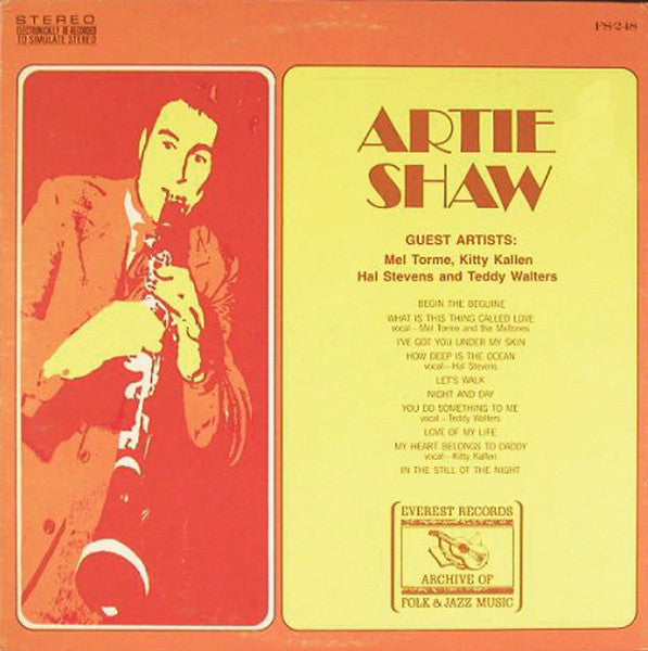 Artie Shaw - Artie Shaw (LP)