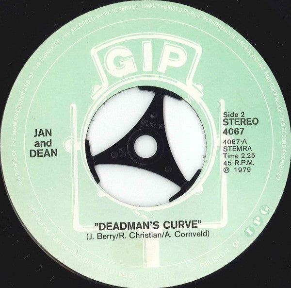 Jan & Dean - Surfcity / Dead Man's Curve (7") - Discogs image 4