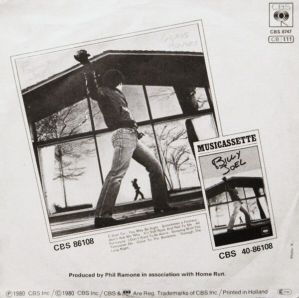 Billy Joel - Don't Ask Me Why (7") - Discogs image 3