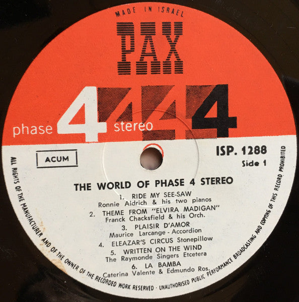 Various - The World Of Phase 4 Stereo (LP) - Discogs image 3