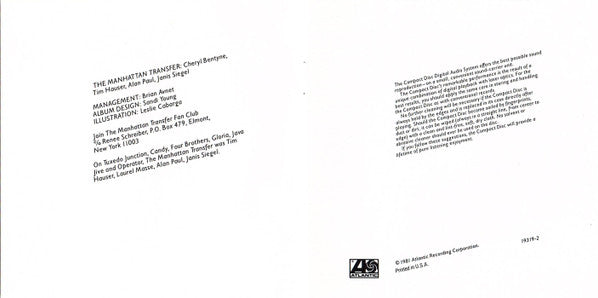 Manhattan Transfer, The - The Best Of The Manhattan Transfer (CD) - Discogs image 6