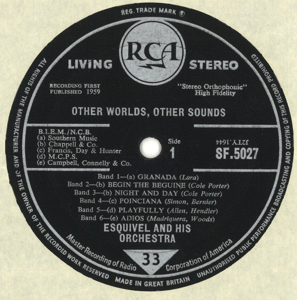 Esquivel And His Orchestra - Other Worlds Other Sounds (LP) - Discogs image 3