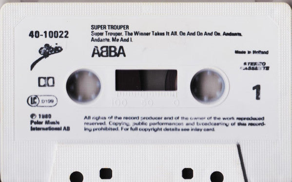 ABBA - Super Trouper (Cassette) - Discogs image 3