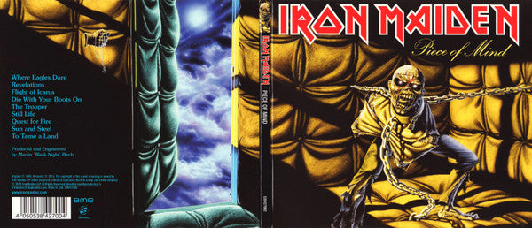 Iron Maiden - Piece Of Mind (CD) - Discogs image 4