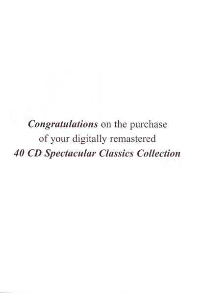 Various - Spectacular Classics 40 CD Collection (40xCD) - Discogs image 6