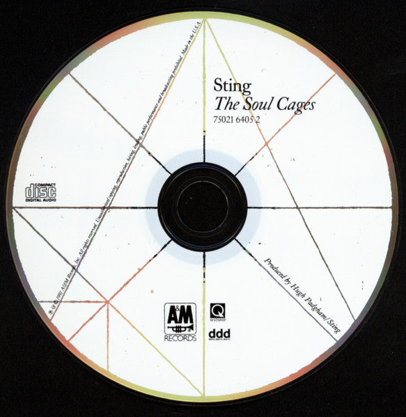 Sting - The Soul Cages (CD) - Discogs image 3