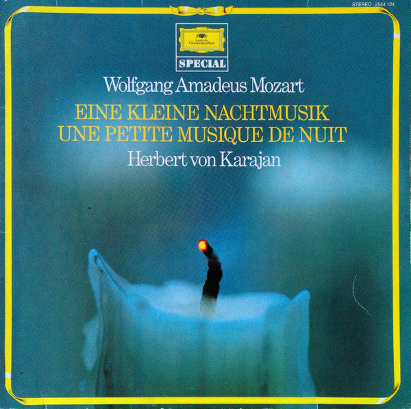 Wolfgang Amadeus Mozart – Herbert von Karajan - Eine Kleine Nachtmusik = Une Petite Musique De Nuit (LP)