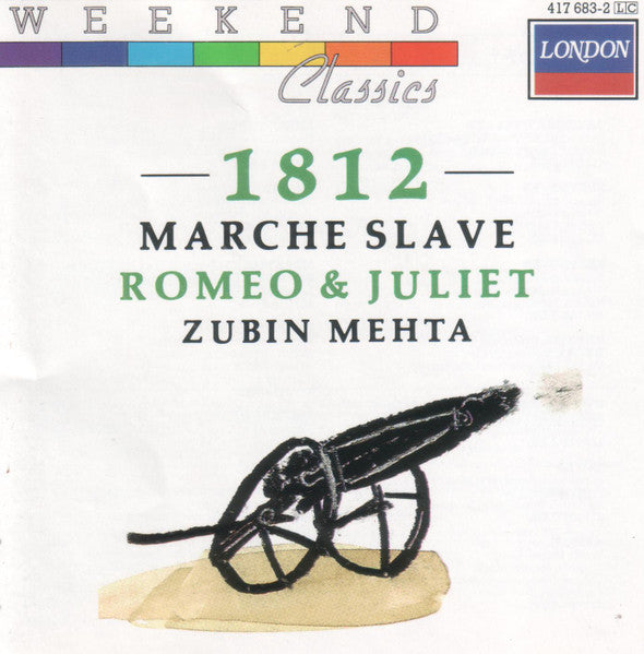 Pyotr Ilyich Tchaikovsky / Los Angeles Philharmonic Orchestra, Zubin Mehta - 1812 / Marche Slave / Romeo & Juliet (CD)