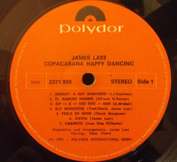 James Last - Copacabana Happy Dancing (LP) - Discogs image 4