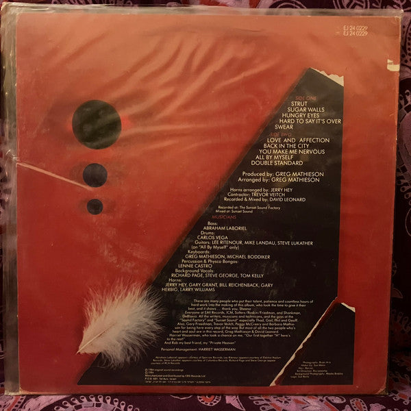 Sheena Easton - A Private Heaven (LP) - Discogs image 2