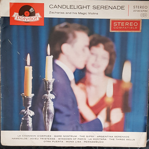 Helmut Zacharias Und Seine Verzauberten Geigen - Candlelight Serenade (LP)
