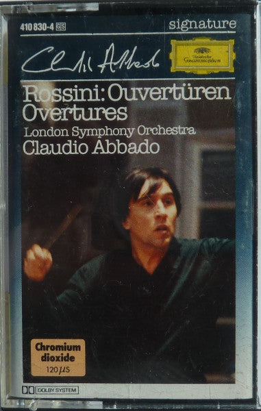 Gioacchino Rossini, London Symphony Orchestra, Claudio Abbado - Overtures (Cassette)