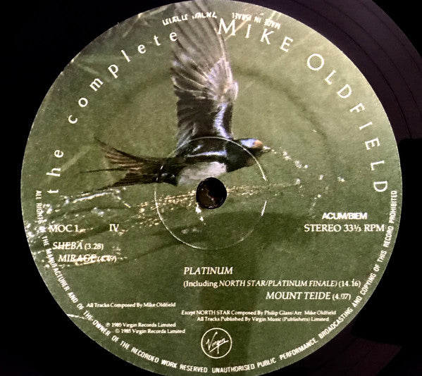 Mike Oldfield - The Complete (2xLP) - Discogs image 5