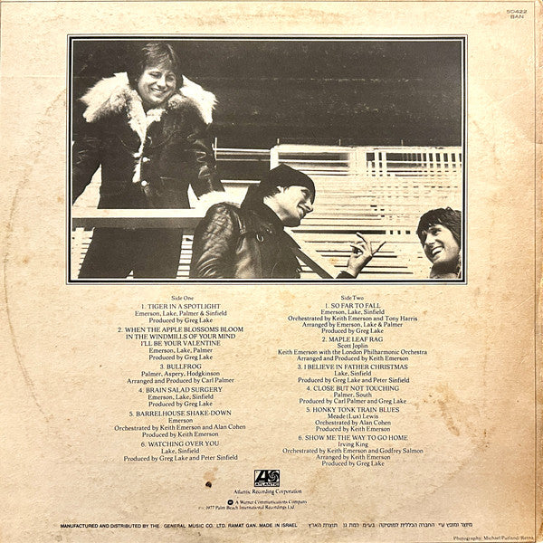 Emerson, Lake & Palmer - Works (Volume 2) (LP) - Discogs image 2