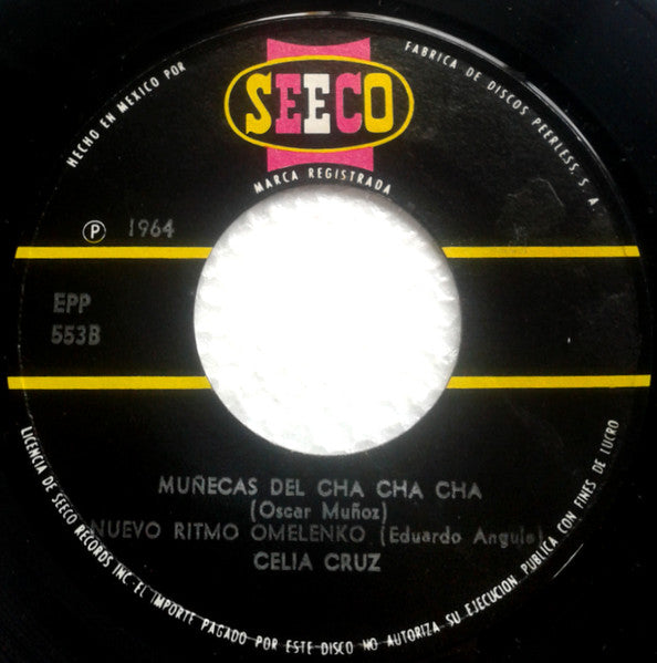 Celia Cruz Con La Sonora Matancera - Canta (7") - Discogs image 3