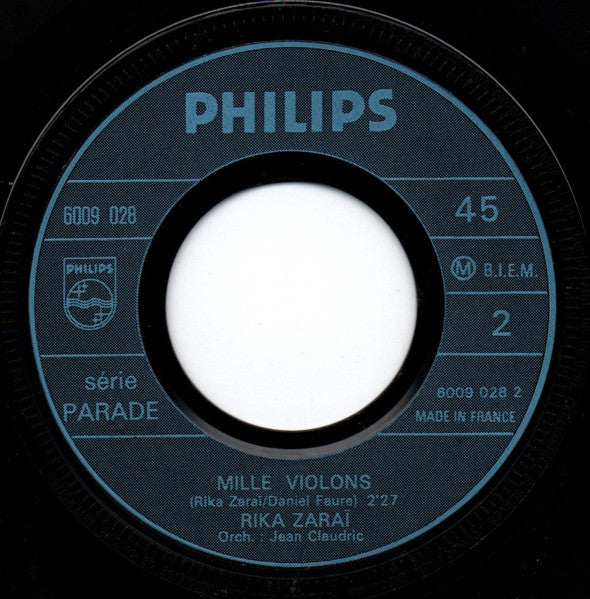 Rika Zaraï - Balapapa / Mille Violons (7") - Discogs image 4