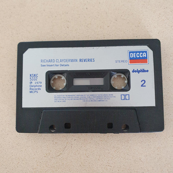 Richard Clayderman - Rêveries (Cassette) - Discogs image 2