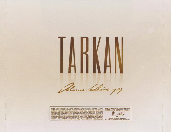 Tarkan - Adımı Kalbine Yaz (CD) - Discogs image 7