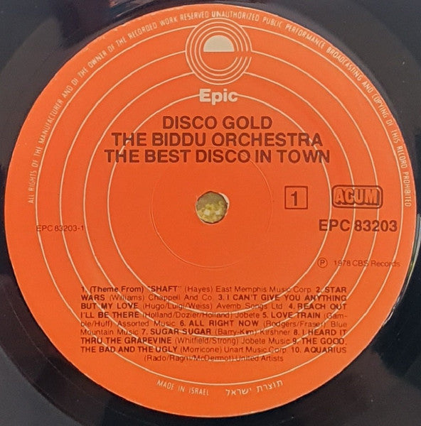 Biddu Orchestra - Disco Gold (LP) - Discogs image 4