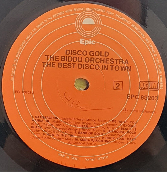 Biddu Orchestra - Disco Gold (LP) - Discogs image 3