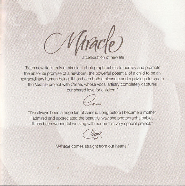Céline Dion - Miracle (CD) - Discogs image 5