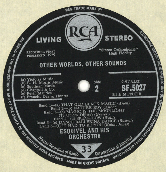 Esquivel And His Orchestra - Other Worlds Other Sounds (LP) - Discogs image 4