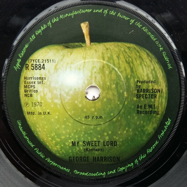 George Harrison - My Sweet Lord (7")