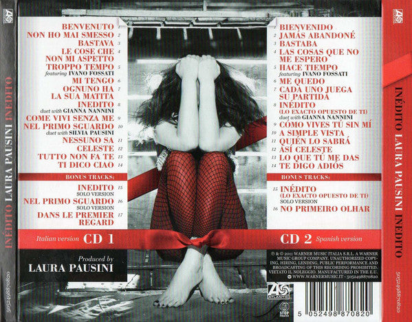 Laura Pausini - Inedito (2xCD) - Discogs image 2