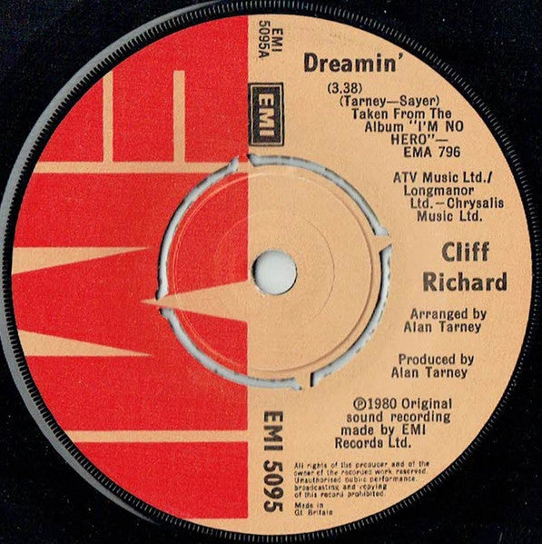 Cliff Richard - Dreamin' (7")