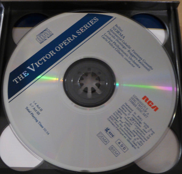 Vincenzo Bellini - Montserrat Caballé, Placido Domingo, Fiorenza Cossotto, Ruggero Raimondi, London Philharmonic Orchestra, Carlo Felice Cillario - Norma (3xCD) - Discogs image 3