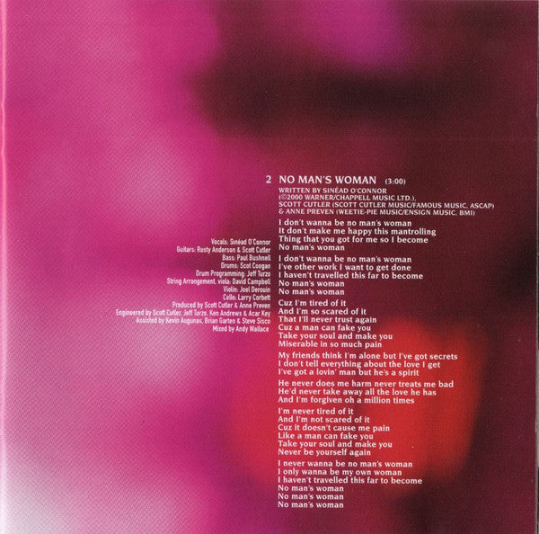 Sinéad O'Connor - Faith And Courage (CD) - Discogs image 7