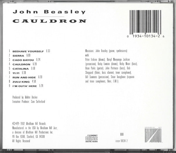 John Beasley - Cauldron (CD) - Discogs image 2