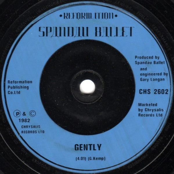 Spandau Ballet - Instinction (7") - Discogs image 4